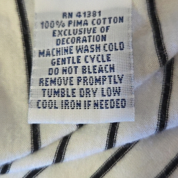 Ralph Lauren Polo Shirt Mens XL White Striped Casual Golf Rugby Knit Preppy - Picture 7 of 8